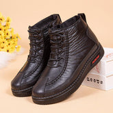 🔥Clearance Sale Alert: Winter Fleece Cotton Boots - Black, Red / US Women Size : 5-10