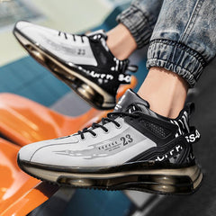 🔥Clearance Sale Alert: Men Casual Design Air Cushion Shoes - White / US Men Size 7