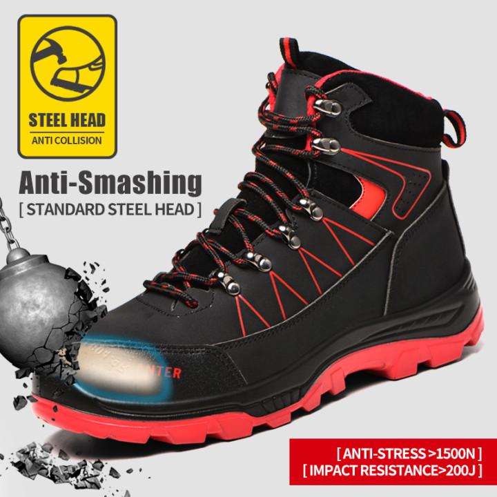 Anti-Smashing Steel Toe Work Boots
