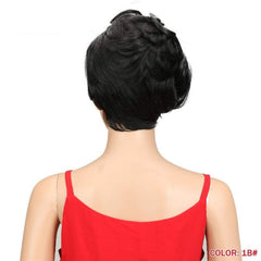 Short Wavy Synthetic Heat Resistant Synthetic Wigs