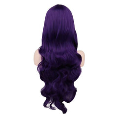 Long Wavy Cosplay 80 Cm Synthetic Hair Wigs