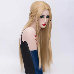 Long Synthetic Wigs Braiding Hair Blonde Rose Net Game Of Thrones