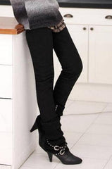 Pencil Pants Skinny Thick Velvet Warm Winter Leggings