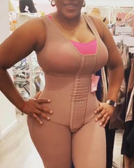 HOOK AND EYE CLOSURE Adjustable Breast Support Shapewear