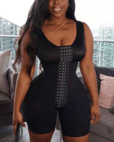 HOOK AND EYE CLOSURE Adjustable Breast Support Shapewear