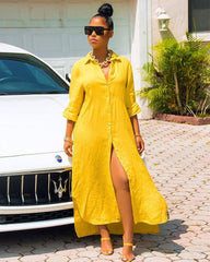 🔥Clearance Sale Alert: Daleah Dress - Yellow / S