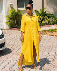 🔥Clearance Sale Alert: Daleah Dress - Yellow / S