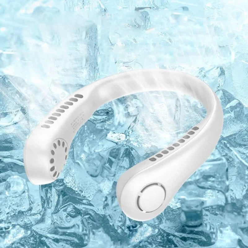 Neck Fanâ„?- Low-noise design and comfortable!