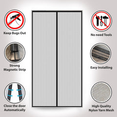 MeshGuardâ„?- Magnetic mesh screen door