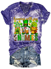 St. Patrick's Day Hanging With My Gnomies T-shirt