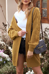 Essential Cable Knit Cardigan