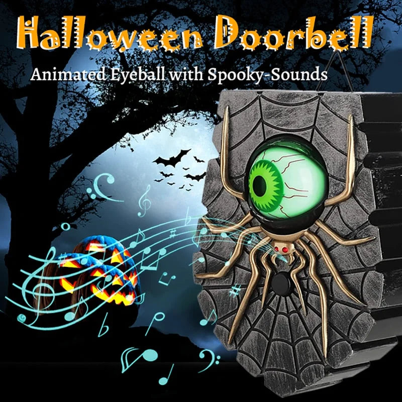 50% Discount | SpiderBellâ„?Halloween doorbell