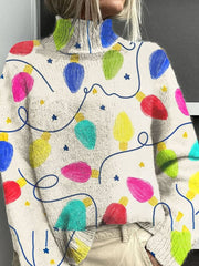 Christmas Print Sweater
