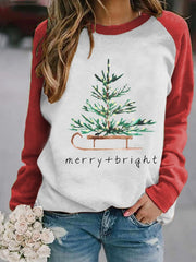 Merry And Bright🎄 Casual Sweatshirt