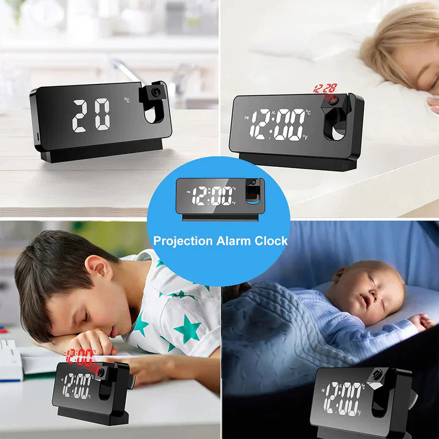 DigiClockâ„?Digital Projection Alarm Clock