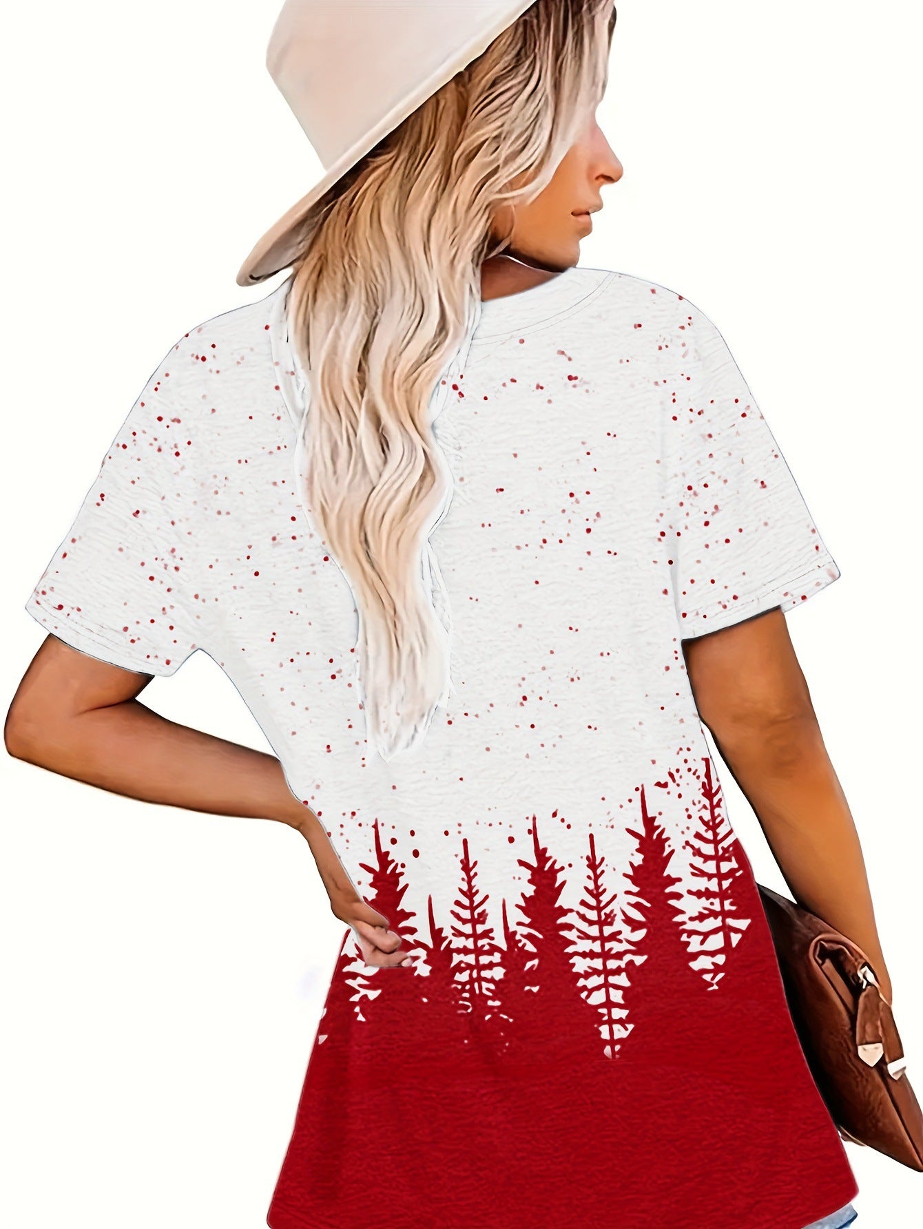 Christmas printed T-shirt