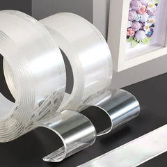 CLEARBANDâ„?TRANSPARENT AND WATER DOUBLE SIDE TAPE | 1 + 1 FREE
