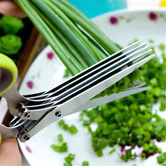 FoodScissorsâ„?- 5-blade kitchen knife (1+1 FREE)