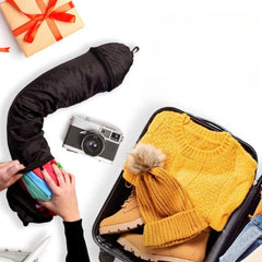 PackSmartâ„?- Inflatable clothing Travel neck pillowcase - 1+1 FREE