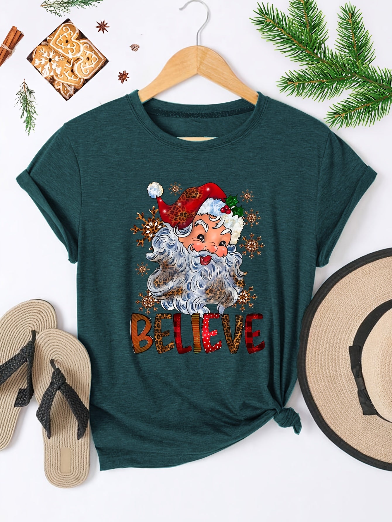 Christmas printed T-shirt