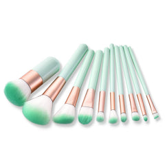 10pcs/ Makeup Brushes