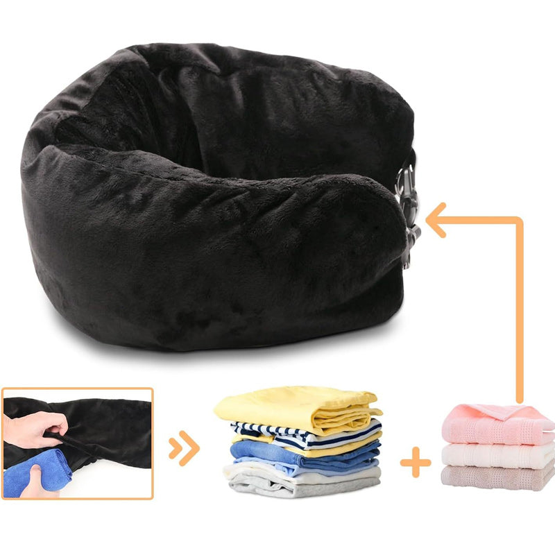 PackSmartâ„?- Inflatable clothing Travel neck pillowcase - 1+1 FREE