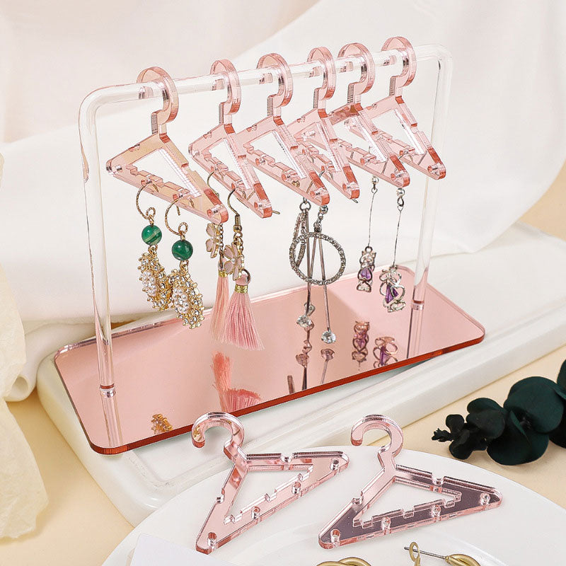 8 Hooks | EarringHangerâ„?- Acrylic pendant style earring storage display stand - 1+1 FREE