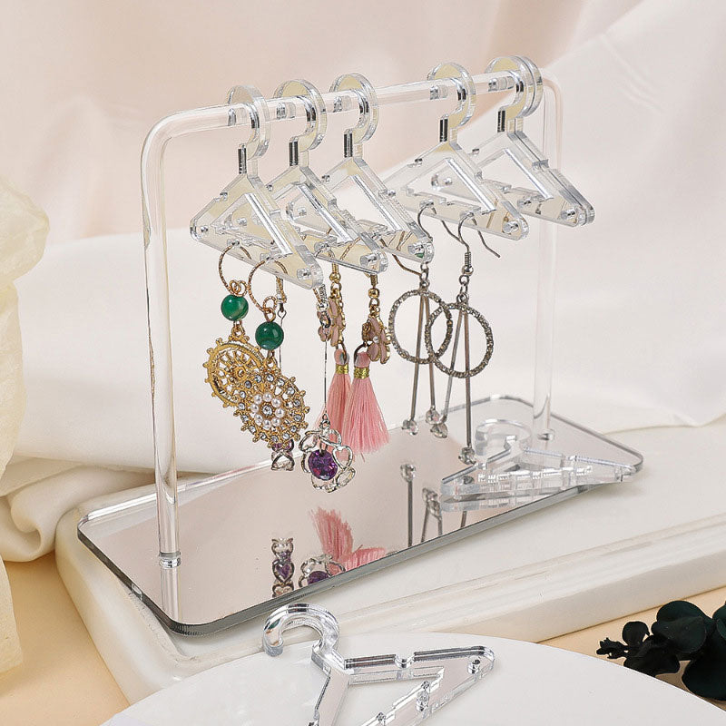 8 Hooks | EarringHangerâ„?- Acrylic pendant style earring storage display stand - 1+1 FREE