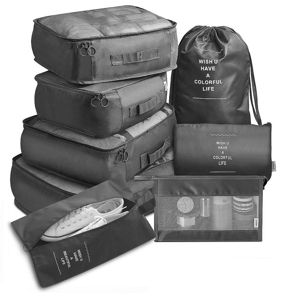 50% Discount | PackPro Eliteâ„?: 8-Piece Travel Organizer Set