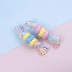 Dog TPR Chew Tug Rope Toys