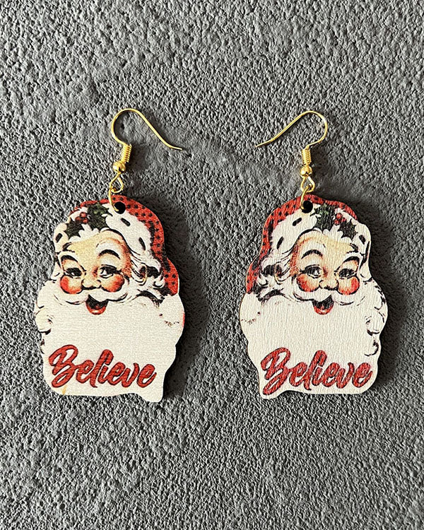 Christmas Santa Earrings