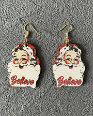 Christmas Santa Earrings