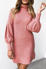 Fashion Street Solid Split Joint O Neck Princess Dresses