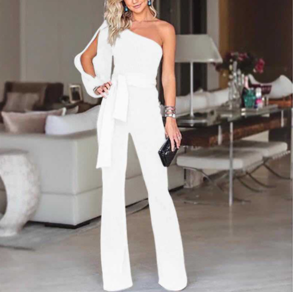 Jazlyn Cold Shoulder Jumpsuit