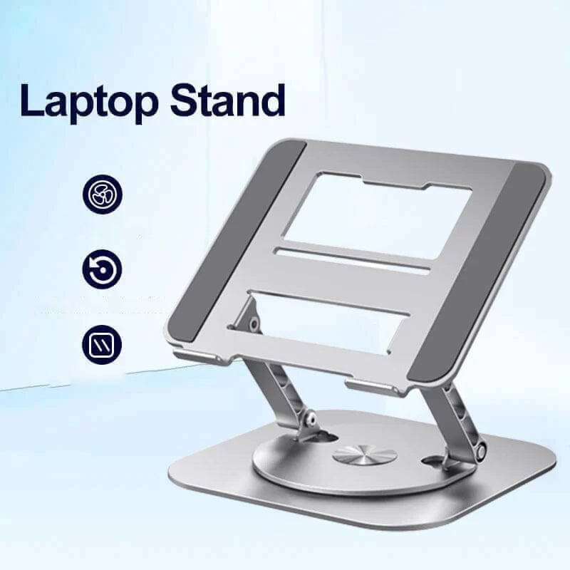 360° Rotating Laptop & Tablet Stand Aluminum