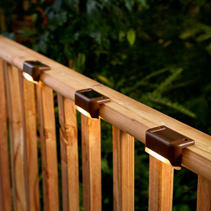 Solar Deck Lights 2.0 - Solar powered garden lights | 4 + 4 Free