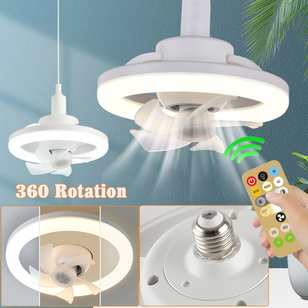 50% DISCOUNT | CoolingLightâ„?- Universal LED Fan