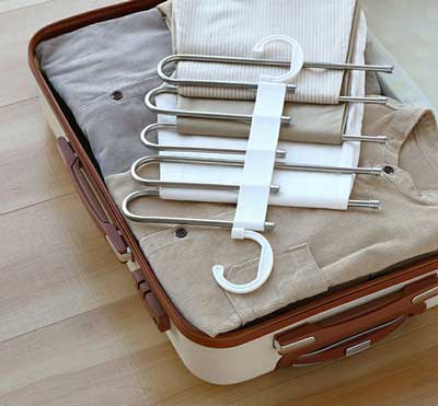 RackHangerâ„?- 5-in-1 multifunctional pants stand
