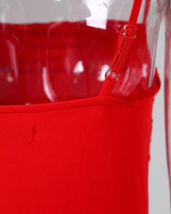 Passion Solid Slim Fit Cami Dress