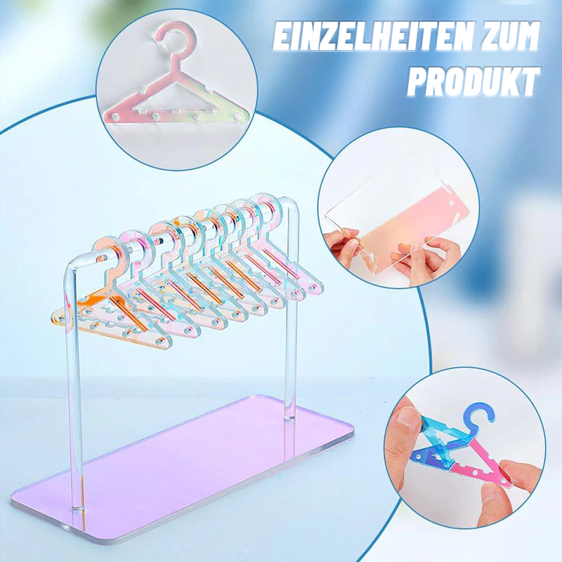 8 Hooks | EarringHangerâ„?- Acrylic pendant style earring storage display stand - 1+1 FREE