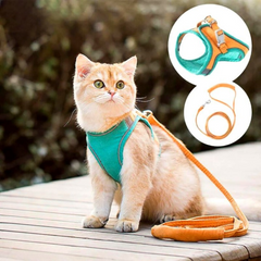 1+1 FREE | Supreme Cat Beltâ„?- Soft and stylish cat harness!