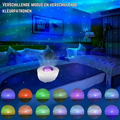 GalaxyGlowâ„?- Galaxy Nightlight Projector