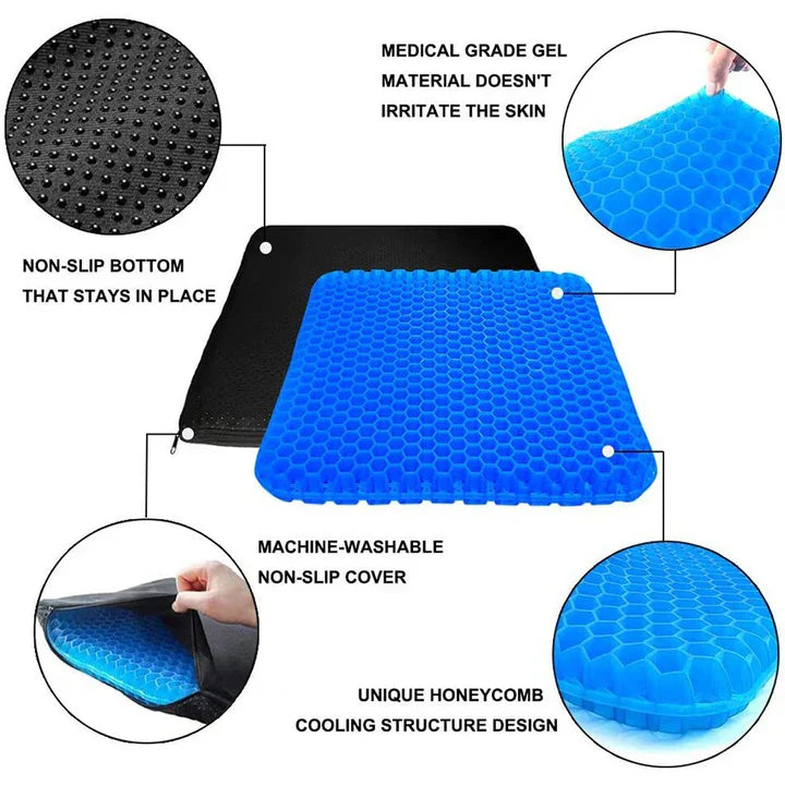 SoftSeatâ„?Comfortable gel seat cushion | 50% discount