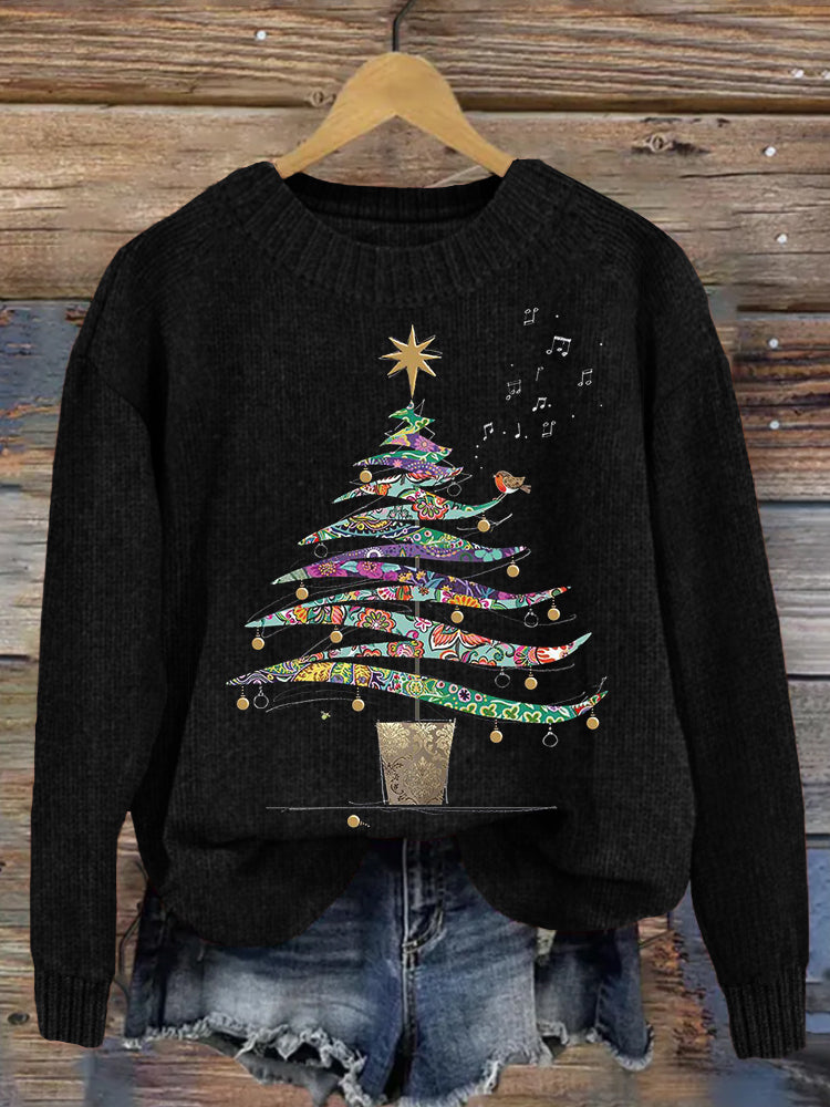 Having A Wonderful Christmas Time Art Cozy Sweater