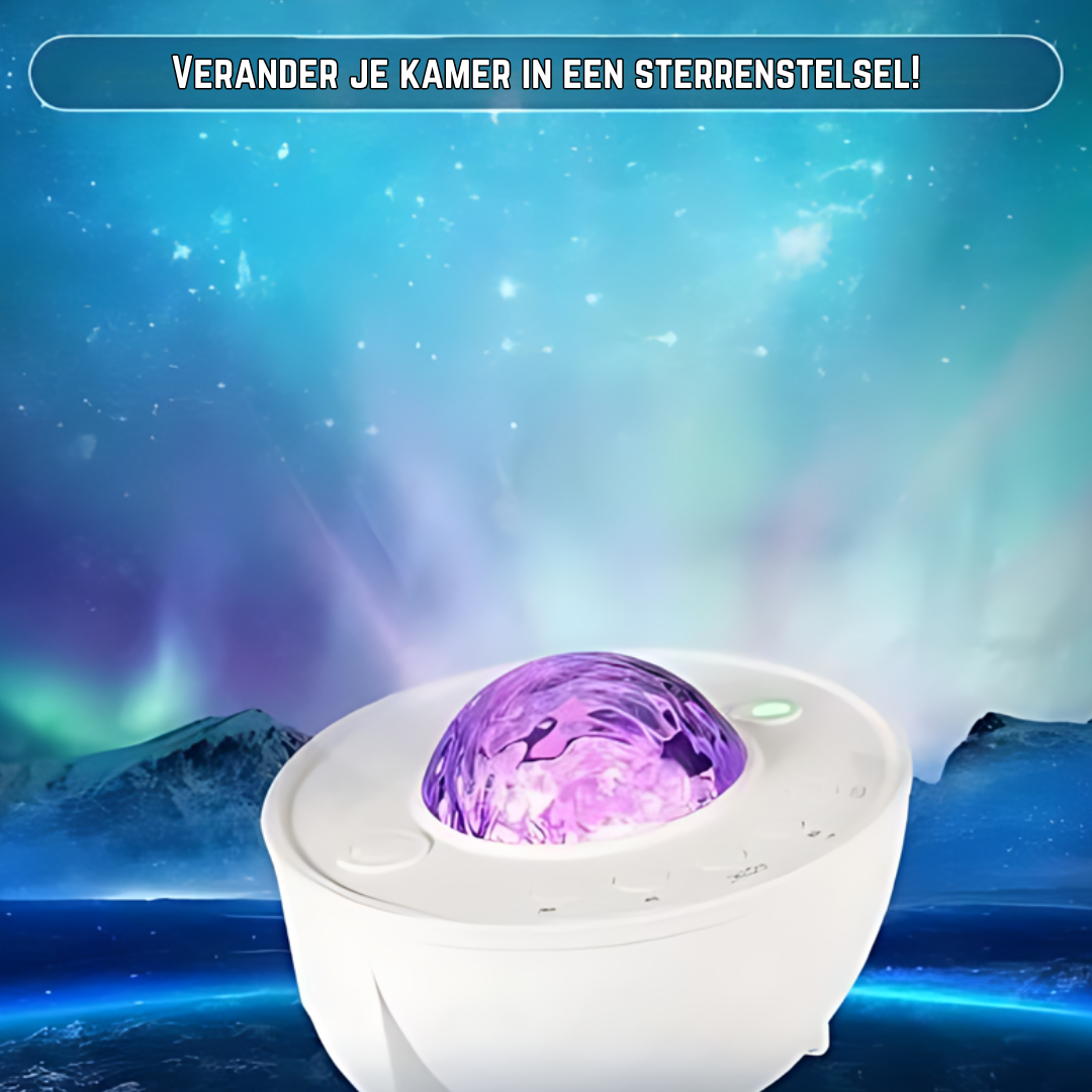 GalaxyGlowâ„?- Galaxy Nightlight Projector