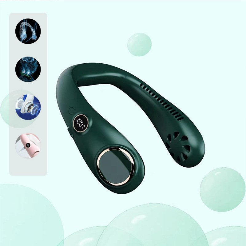 Neck Fanâ„?- Low-noise design and comfortable!