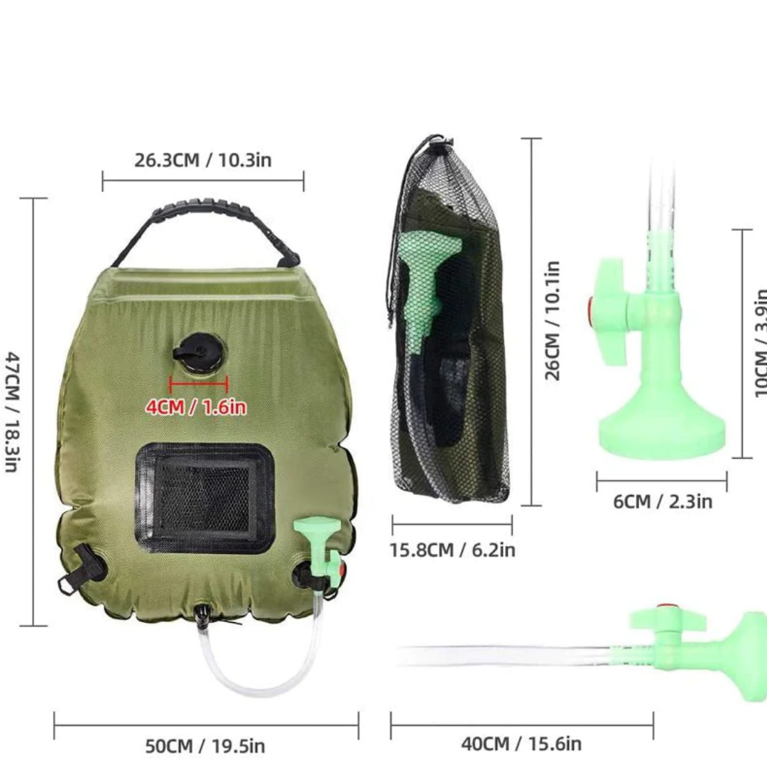 TrailShowerâ„?- Outdoor Shower Bag