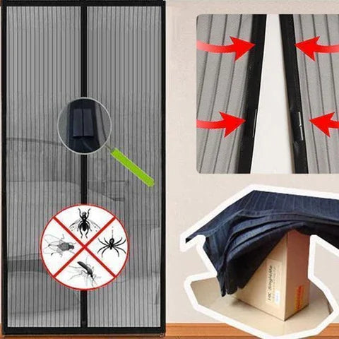 MeshGuardâ„?- Magnetic mesh screen door