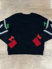 “Merry Go F.... Yourselfâ€?light up Casual Knitted Christmas Sweater