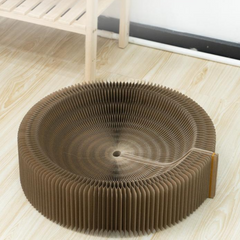 Magic Cat Bed Scratching Board Interactive Cat Toy